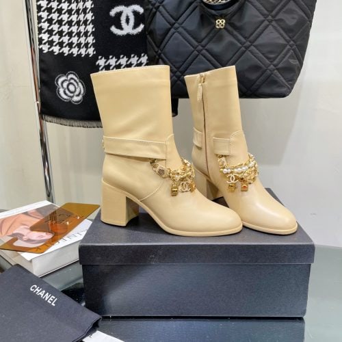 CHH High Heel Short Boots 6.5cm