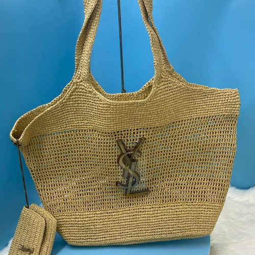 icare Maxi Totraffe Grass Handbag