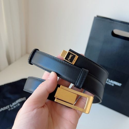 leather belt 2.5cm