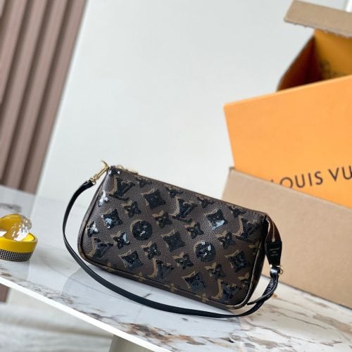 Pochette Accessoires Sequin Mini Bag