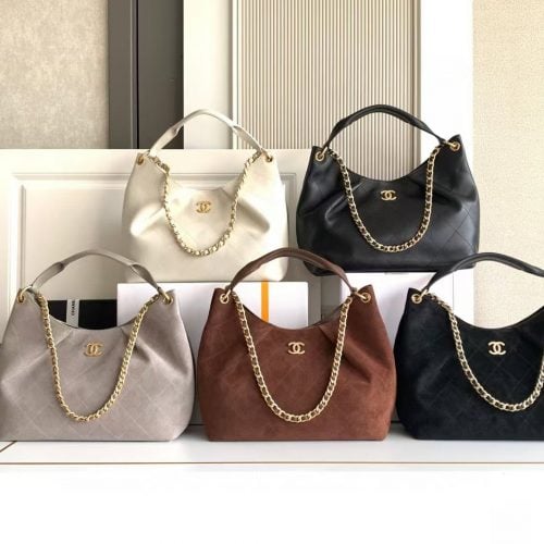 Velvet Hobo Shoulder Bag