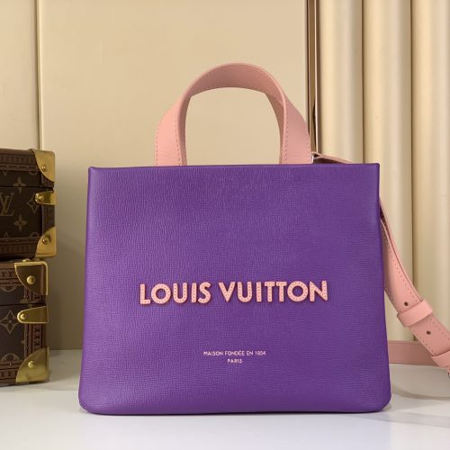 Mini Shopper Tote Leather Handbag
