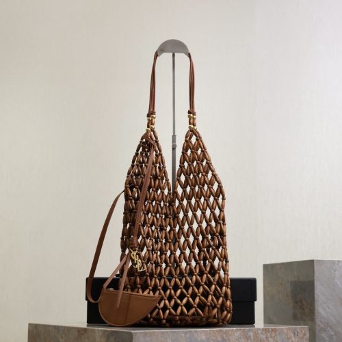 High quality mirror products 5 Bucket Supple Woven Bag front view